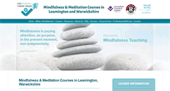Desktop Screenshot of mindfulnessteaching.org
